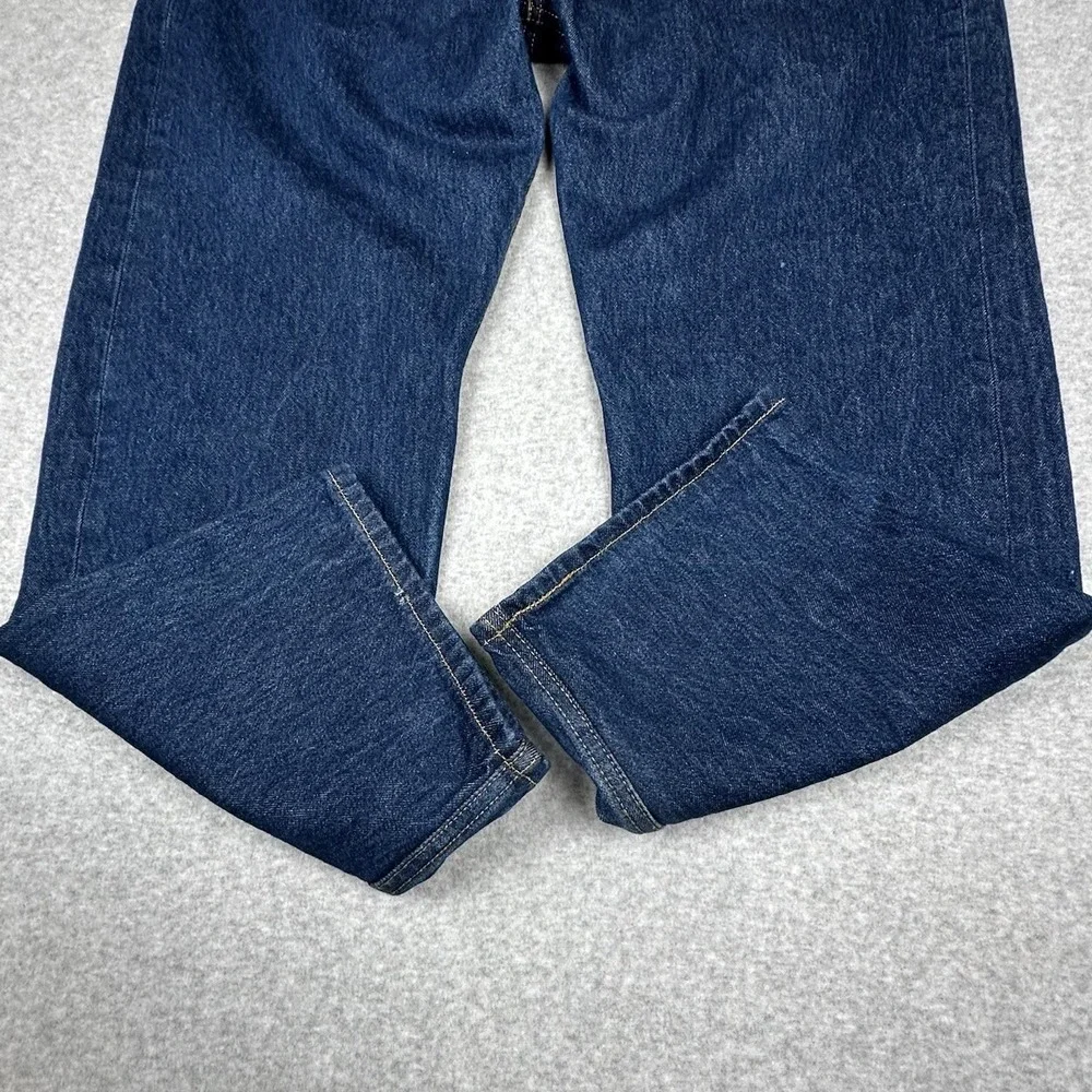 Levis Original 501 Jeans Mens‎ 40x29 Button Fly Blue Denim Straight Leg Y2K 2009